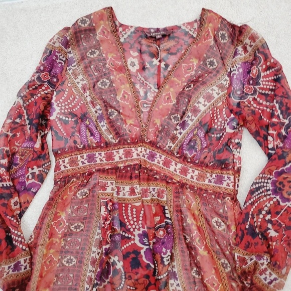 Anthropologie - Ranna Gill - boho Ceret maxi dress - side zipper - Picture 7 of 8
